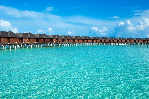 Spiaggia con le Maldive