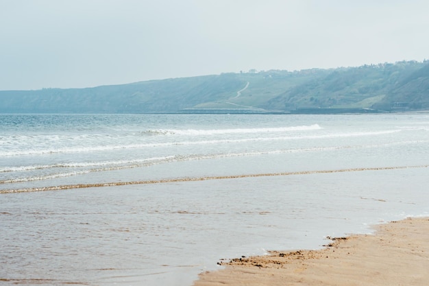 Spiaggia della baia del sud di Scarborough