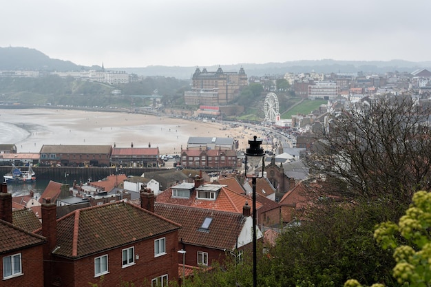 Spiaggia della baia del sud di Scarborough