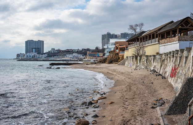 Spiaggia della città di Arcadia a Odessa Ucraina