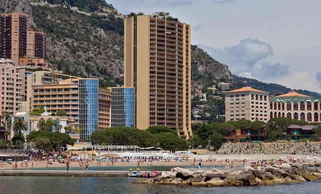 Spiaggia della città di Monaco