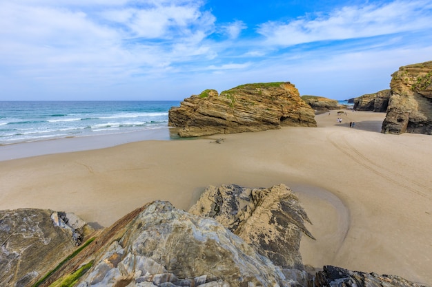 Spiaggia delle cattedrali Costa cantabrica Spagna