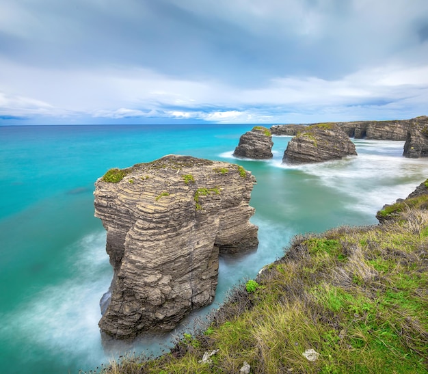 Spiaggia delle cattedrali Galizia Spagna