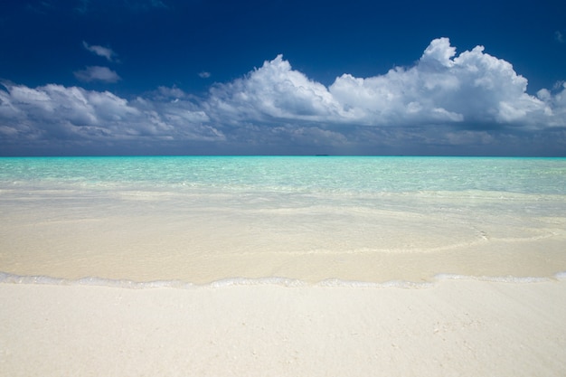 Spiaggia delle Maldive