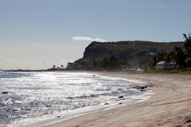 Spiaggia di Boucan Canot nell'isola di Reunion