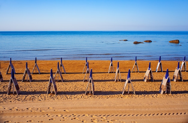 Spiaggia di Capo Rossello a Realmonte, Agrigento. Sicilia