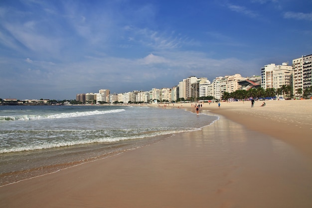 Spiaggia di Copacabana a Rio de Janeiro, Brasile