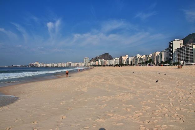 Spiaggia di Copacabana a Rio de Janeiro, Brasile