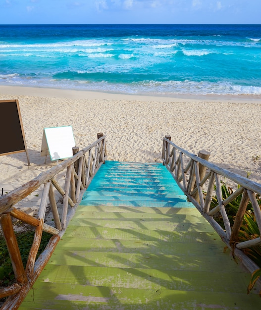 Spiaggia di Cozumel isola San Martin in Messico