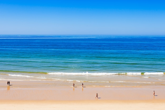 Spiaggia di Falesia ad Albufeira, regione dell'Algarve in Portogallo