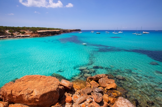 Spiaggia di Formentera Cala Saona Isole Baleari