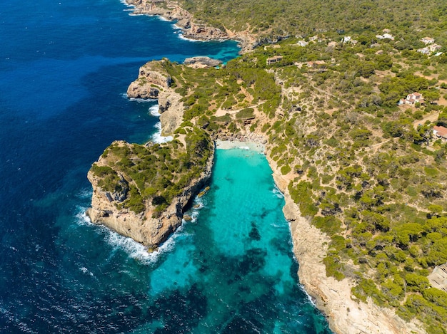 Spiaggia di Maiorca durante l'estate