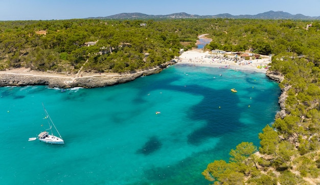 Spiaggia di Maiorca durante l'estate