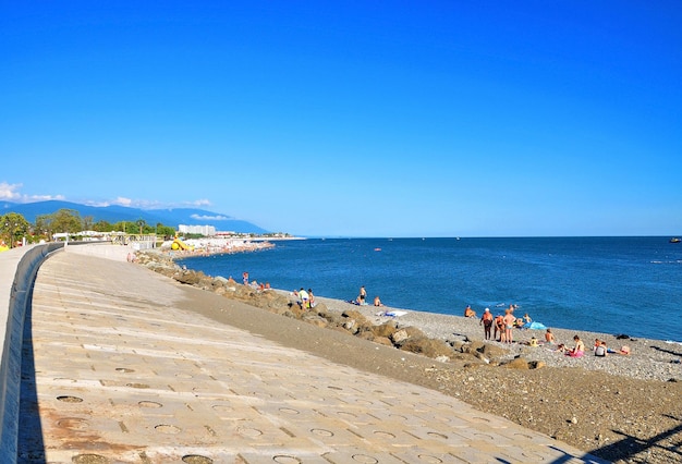 Spiaggia di Sochi, Russia