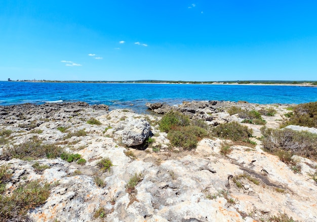 Spiaggia di Torre Colimena Salento Italia