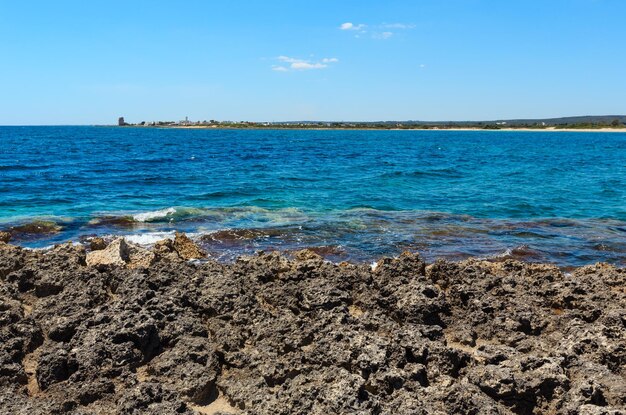 Spiaggia di Torre Colimena Salento Italia