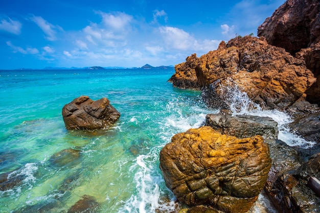 Spiaggia di viaggio in Tailandia