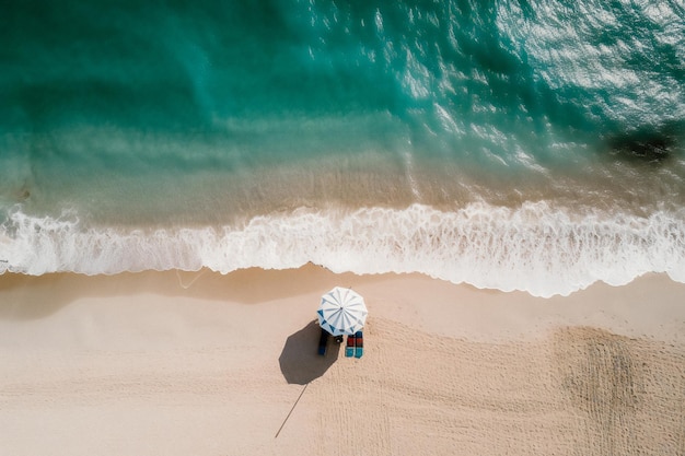 spiaggia e mare ai generati