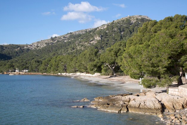 Spiaggia e mare di Formentor, Maiorca, Spagna