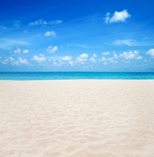 Spiaggia e mare tropicale