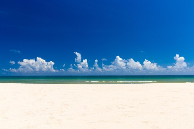 Spiaggia e mare tropicale