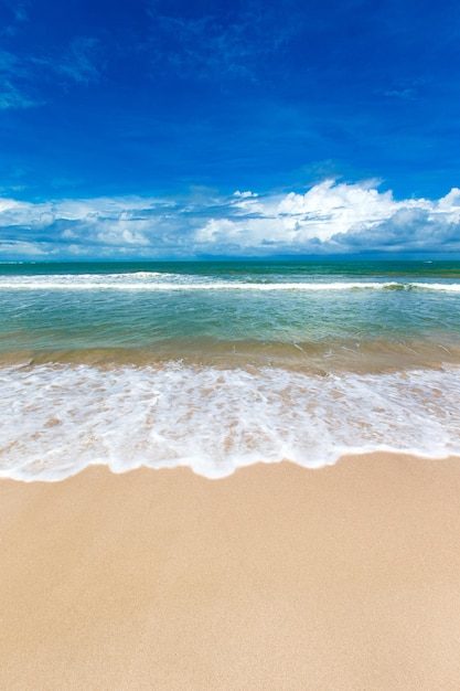 Spiaggia e mare tropicale