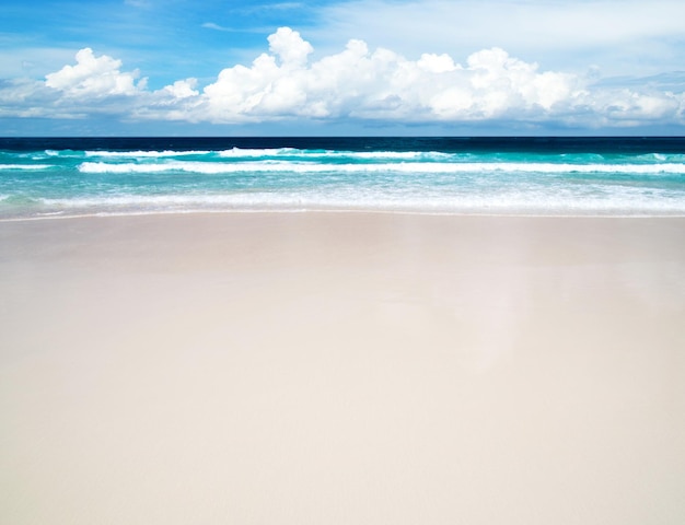 Spiaggia e mare tropicale