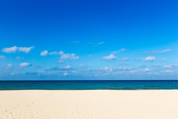 Spiaggia e mare tropicale