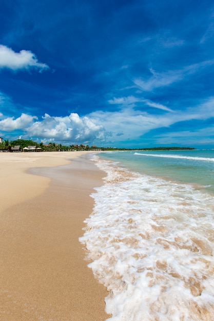 Spiaggia e mare tropicale