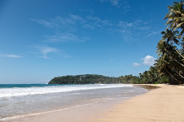 Spiaggia idilliaca Sri Lanka