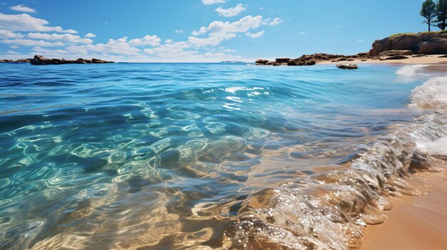 spiaggia in estate