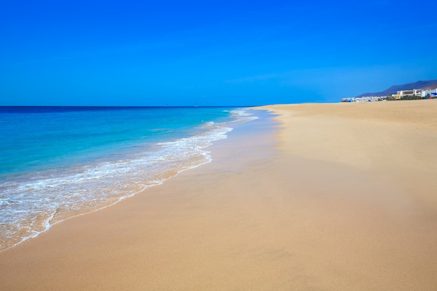 Spiaggia Morro Jable Matorral Jandia a Fuerteventura