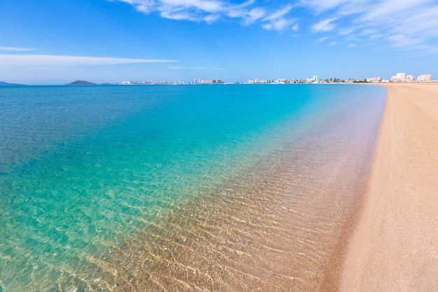 Spiaggia Playa Paraiso a Manga Mar Menor Murcia