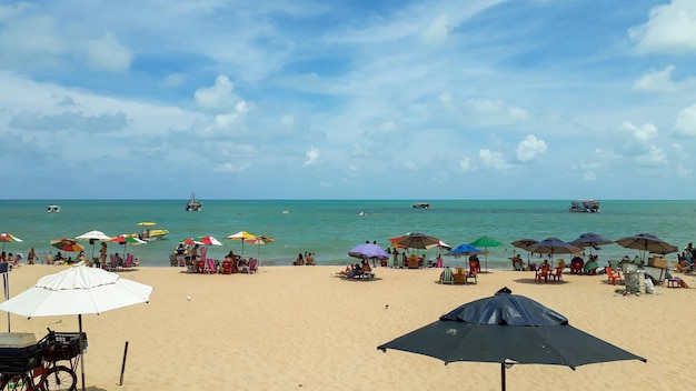 Spiaggia principale di Joao Pessoa Paraiba Brasile Foto di alta qualità