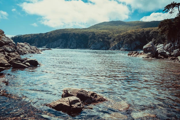 Spiaggia rocciosa