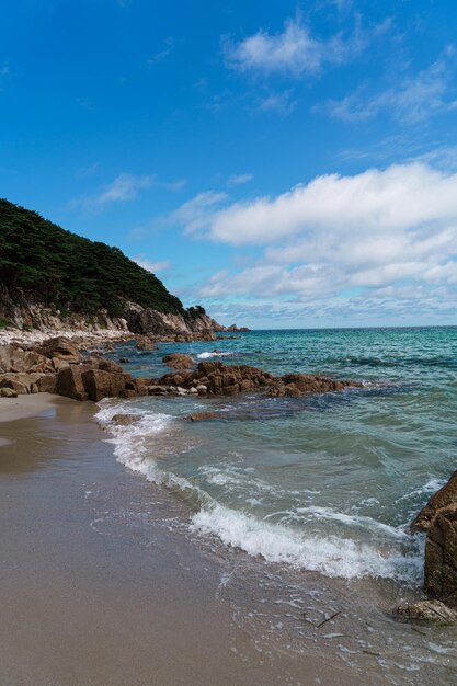 Spiaggia rocciosa