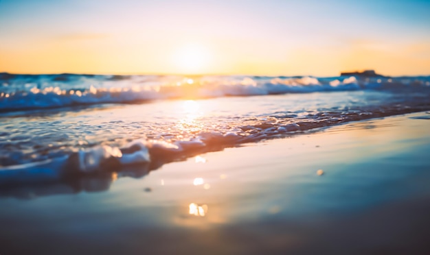 spiaggia soleggiata sul mare carta da parati oceano tramonto sul mare alba soleggiata alba