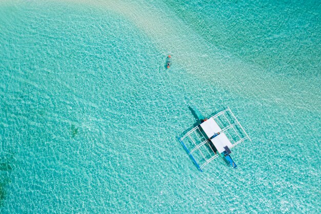 Spiaggia tropicale a Coron, nelle Filippine