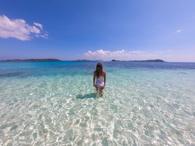 Spiaggia tropicale a Coron, nelle Filippine