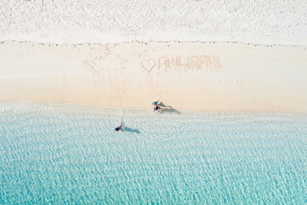 Spiaggia tropicale a Coron, nelle Filippine