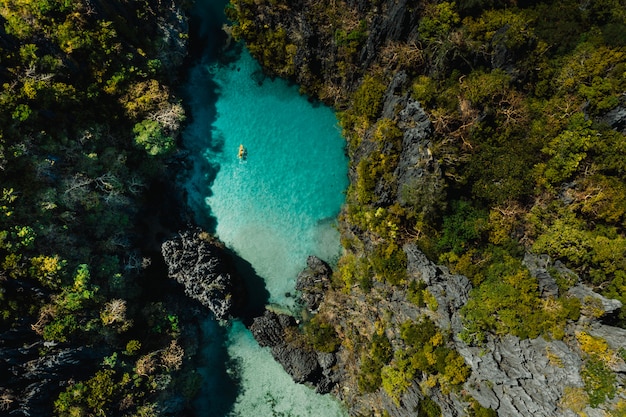 Spiaggia tropicale a El Nido, Palawan, Filippine