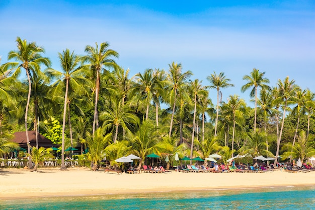 Spiaggia tropicale a Samui