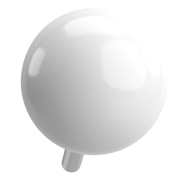 Foto spingere il perno disegno pin 3d pin 3d illustrazione