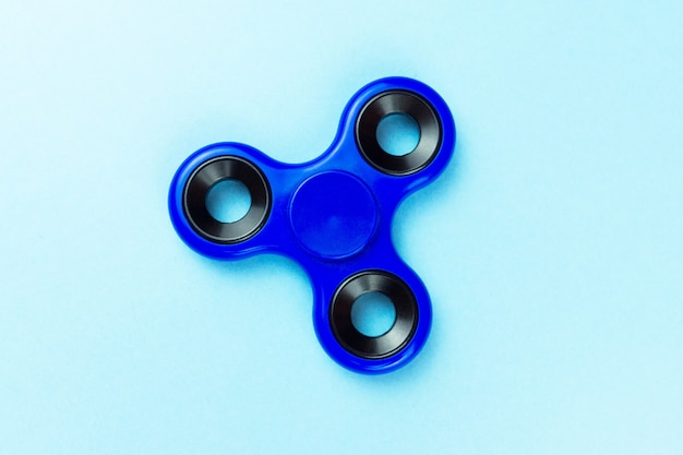 Spinner di colore blu