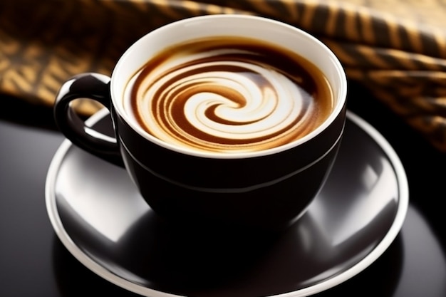 Spirale al cappuccino