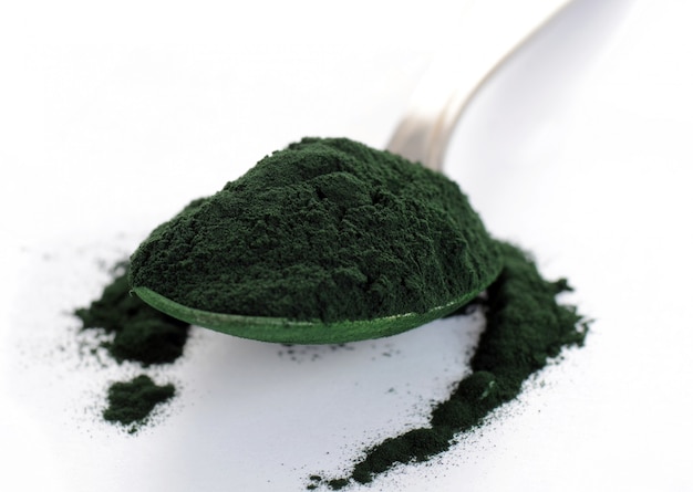 Spirulina in polvere