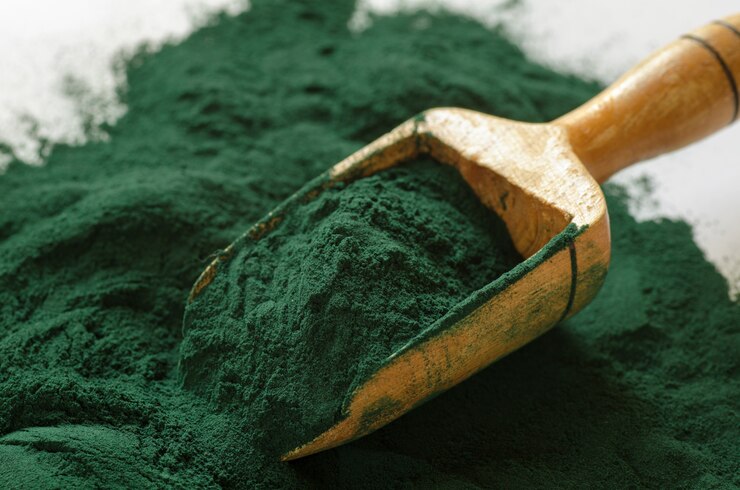 Spirulina organica in polvere