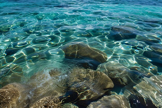 Splash di acqua limpida su sfondo bianco