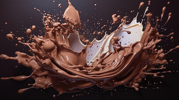 splash di cioccolato