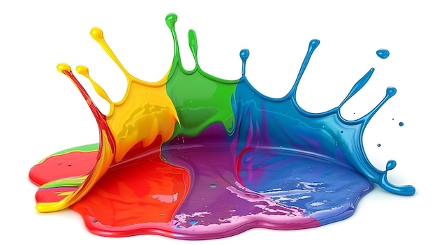 Splash di colori vivaci